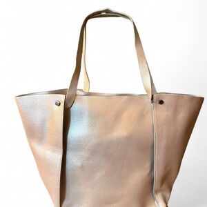 Neiman Marcus Faux Leather Tote